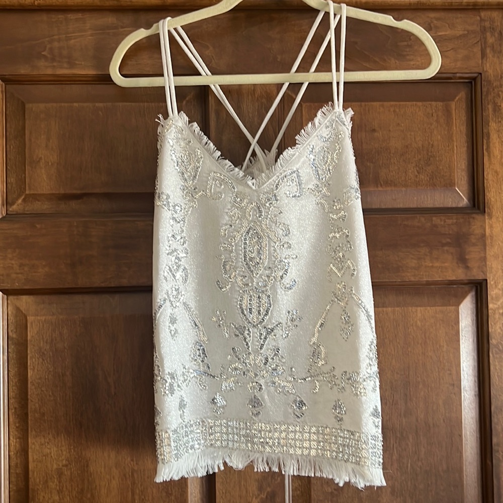 Endless Rose Sequin Camisole -Small
